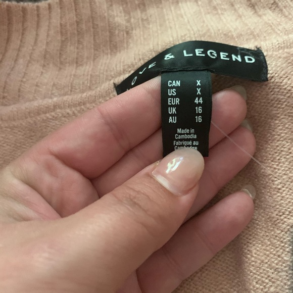 LOVE & LEGAND || V Neck Sweater - Picture 3 of 5